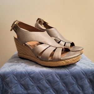 Vintage Metallic Platforms